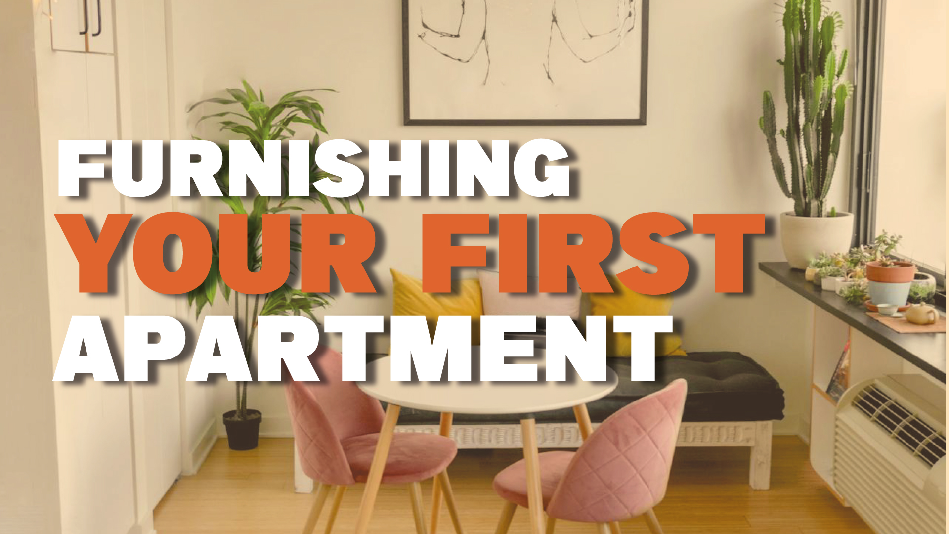 Furnishing Your First Apartment (Without Going Broke)